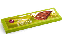 Load image into Gallery viewer, ELIT BEYOGLU MILK CHOCOLATE W/PISTACHIO 300gr
